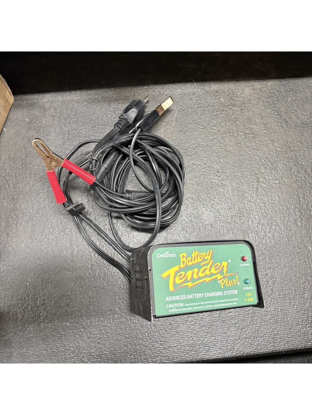 Deltran Battery Tender Plus 12V 1.25A Battery Charger - Used